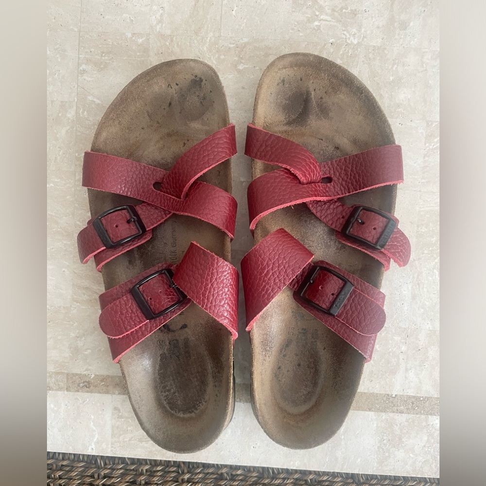 Tatami cross strap sandal by Birkenstock